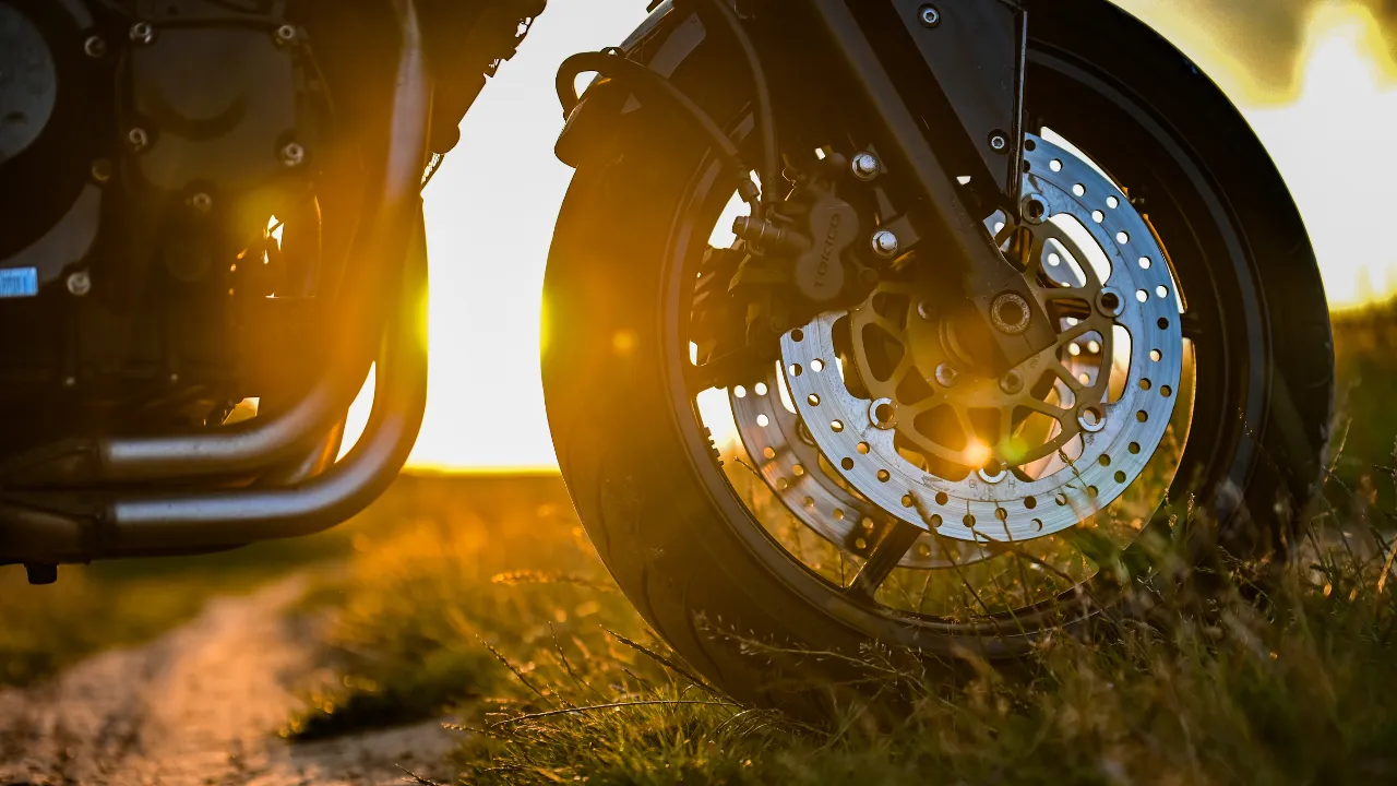 Motorcycle Leaking Gas