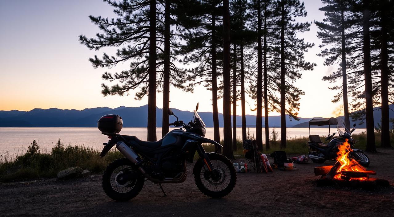 benefits of motorcycle camping for adventure seekers