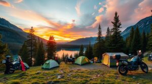 best campsites for motorcyclists