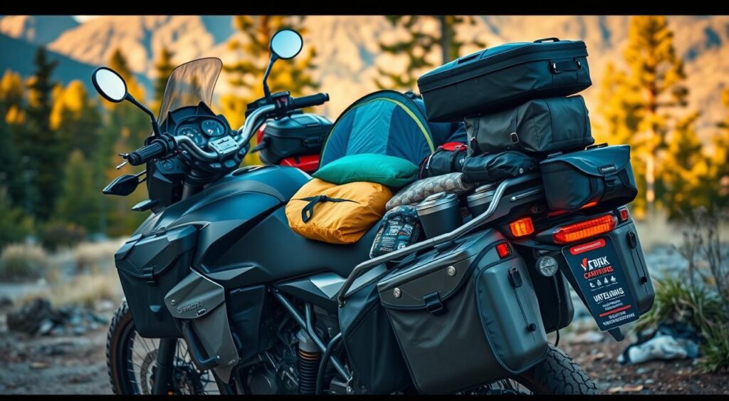 motorcycle gear accessibility